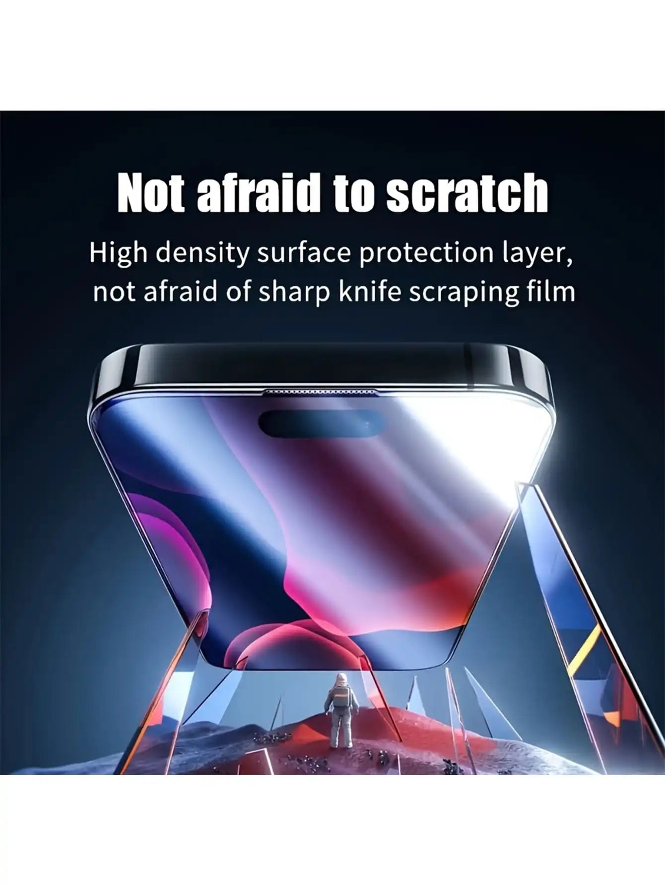 4Pcs HD Tempered Glass Screen Protectors Compatible With IPhone 17ProMax/16 ProMax/16 Plus/16E/15 ProMax/14/13/12/11series
