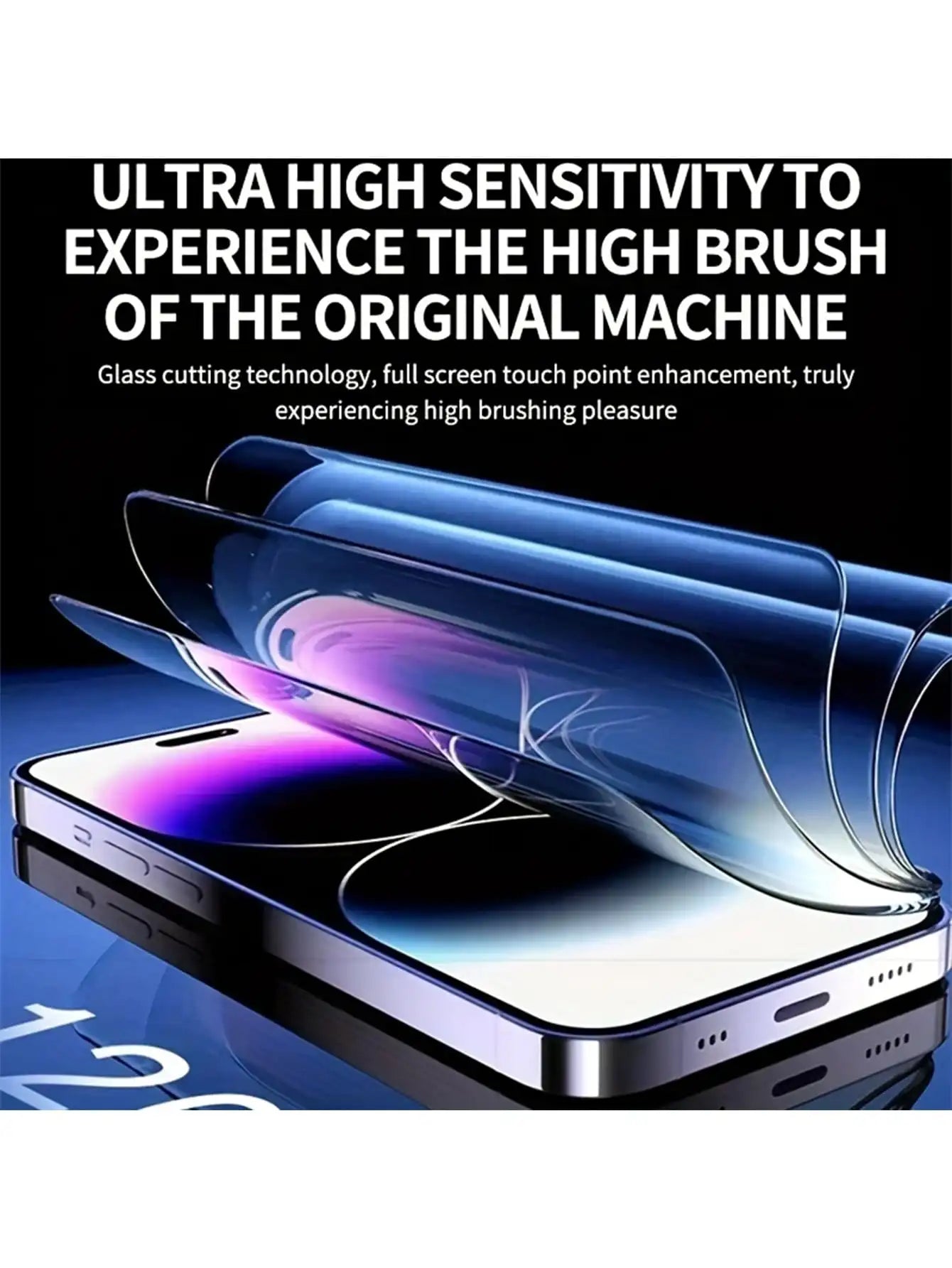 4Pcs HD Tempered Glass Screen Protectors Compatible With IPhone 17ProMax/16 ProMax/16 Plus/16E/15 ProMax/14/13/12/11series