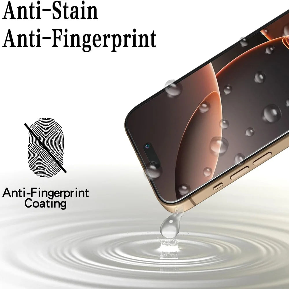 1~5PCS HD Tempered Glass For iPhone 16 17 Pro Max 17e 16e 15 14 13 12 Screen Protector Film For iPhone 11 13 Mini Glass