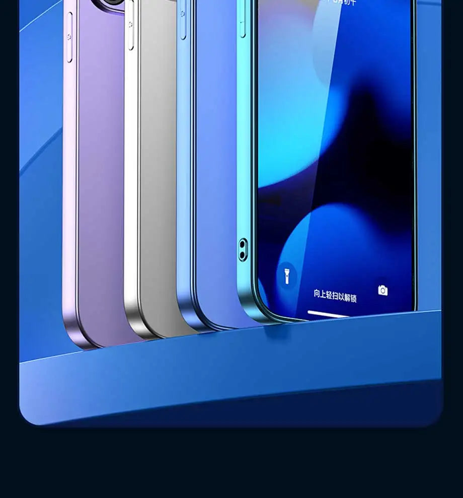 4PCS Tempered Glass for iPhone 11 12 13 14 15 16 17 Pro Max Screen Protector on for iPhone 12 13 Mini 7 8 6 Plus SE Glass